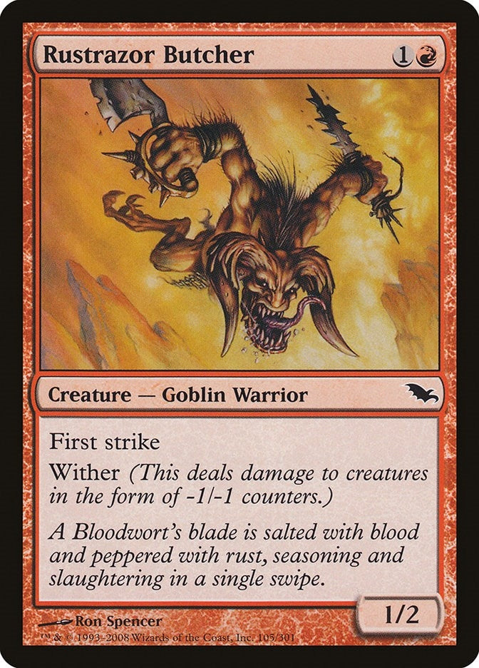Image for Rustrazor Butcher (105) (SHM) - Magic: The Gathering