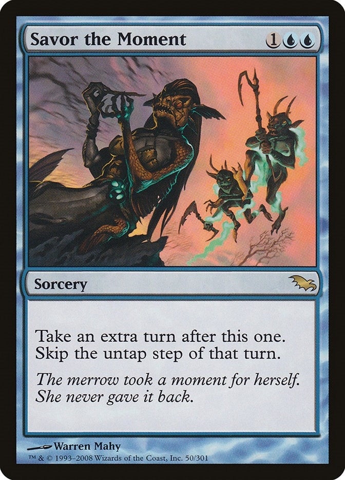Image for Savor the Moment (50) (SHM) - Magic: The Gathering