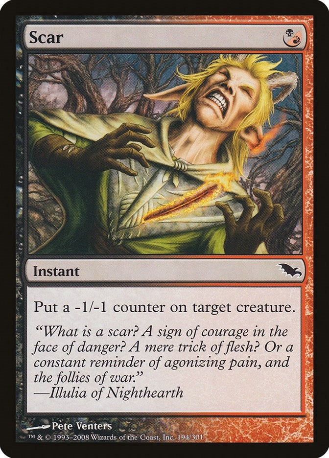 Image for Scar (194) (SHM) - Magic: The Gathering