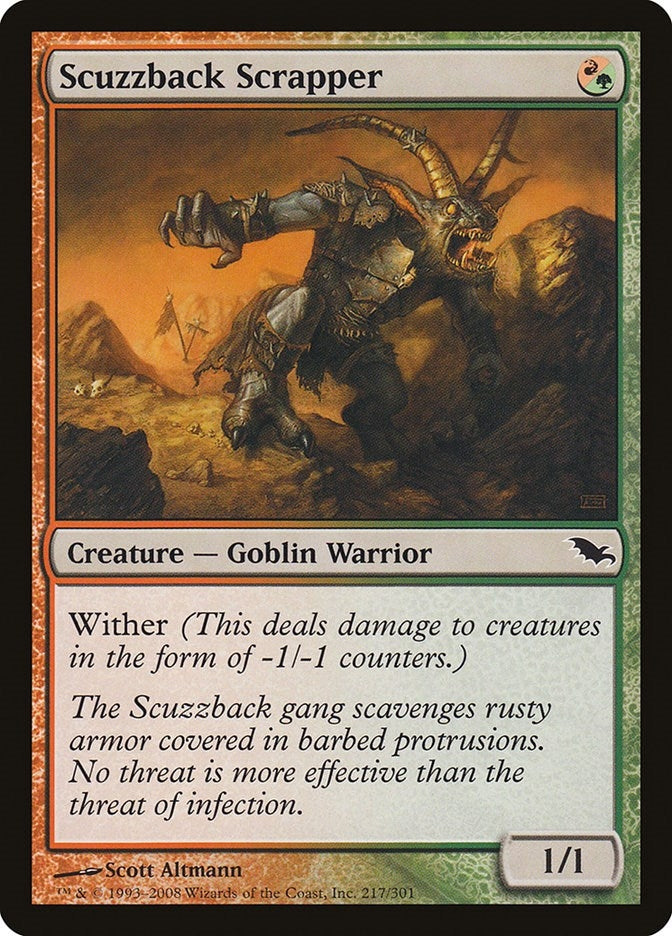 Image for Scuzzback Scrapper (217) (SHM) - Magic: The Gathering