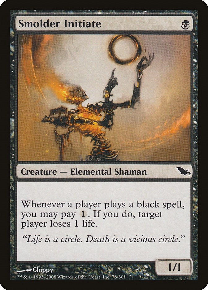 Image for Smolder Initiate (78) (SHM) - Magic: The Gathering
