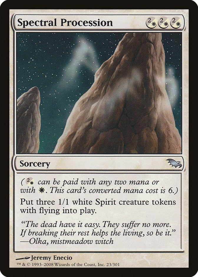 Image for Spectral Procession (23) (SHM) - Magic: The Gathering