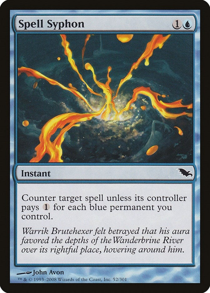 Image for Spell Syphon (52) (SHM) - Magic: The Gathering