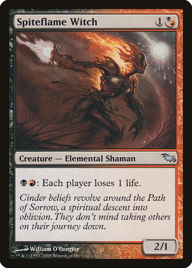 Image for Spiteflame Witch (197) (SHM) - Magic: The Gathering