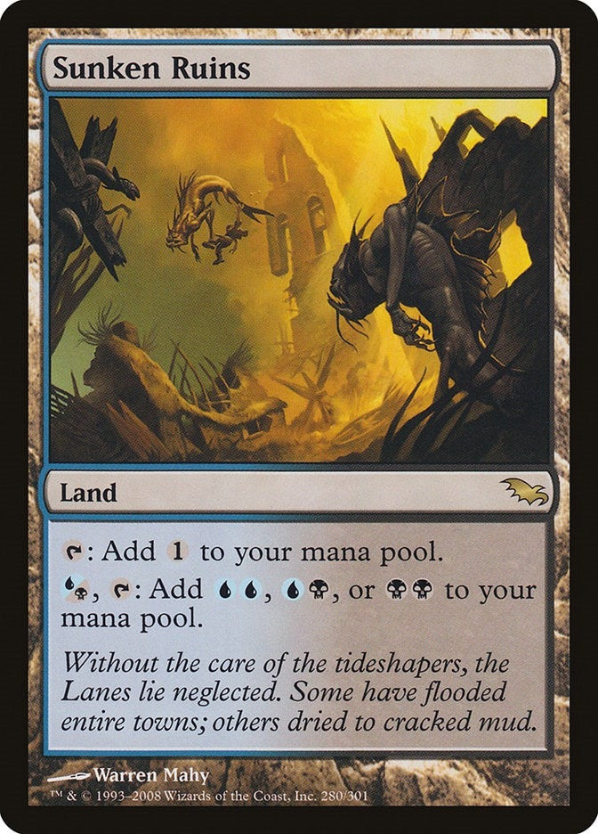 Image for Sunken Ruins (280) (SHM) - Magic: The Gathering