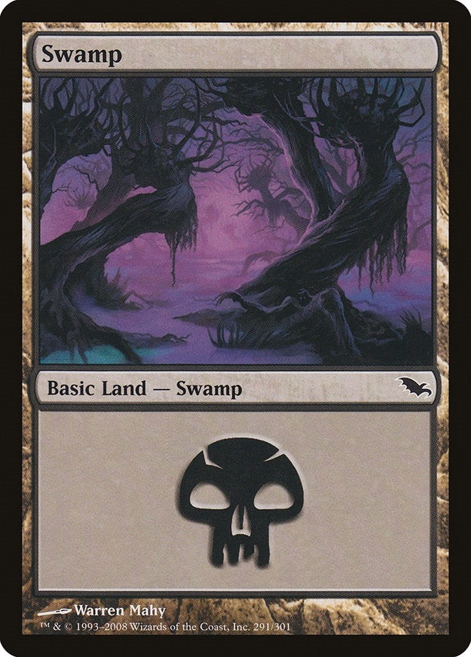 Image for Swamp (291) (291) (SHM) - Magic: The Gathering