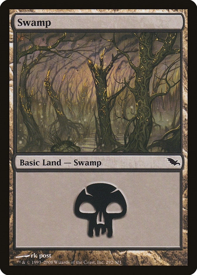 Image for Swamp (292) (292) (SHM) - Magic: The Gathering