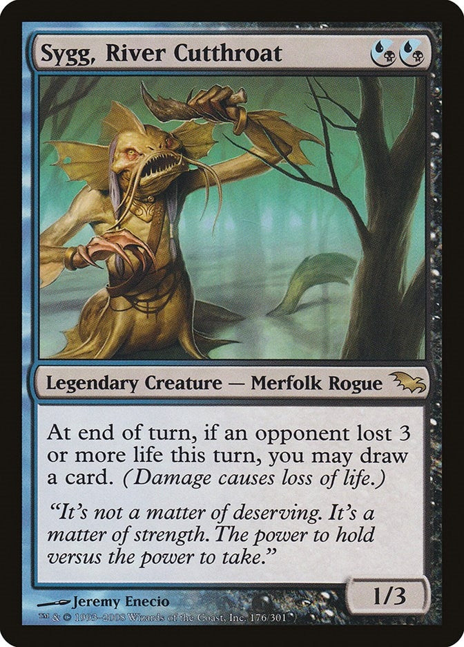 Image for Sygg, River Cutthroat (176) (SHM) - Magic: The Gathering