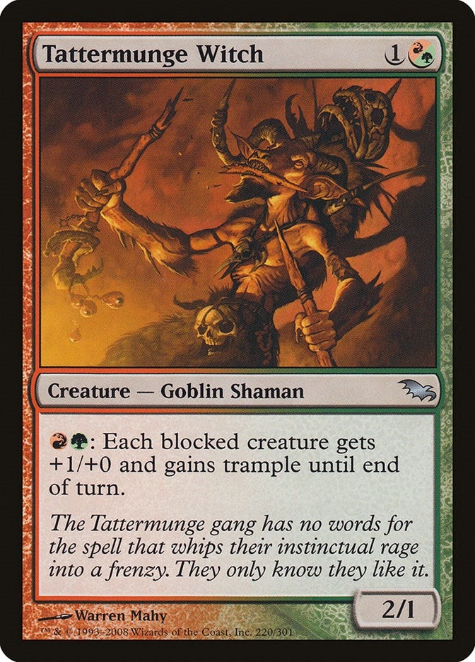 Image for Tattermunge Witch (220) (SHM) - Magic: The Gathering