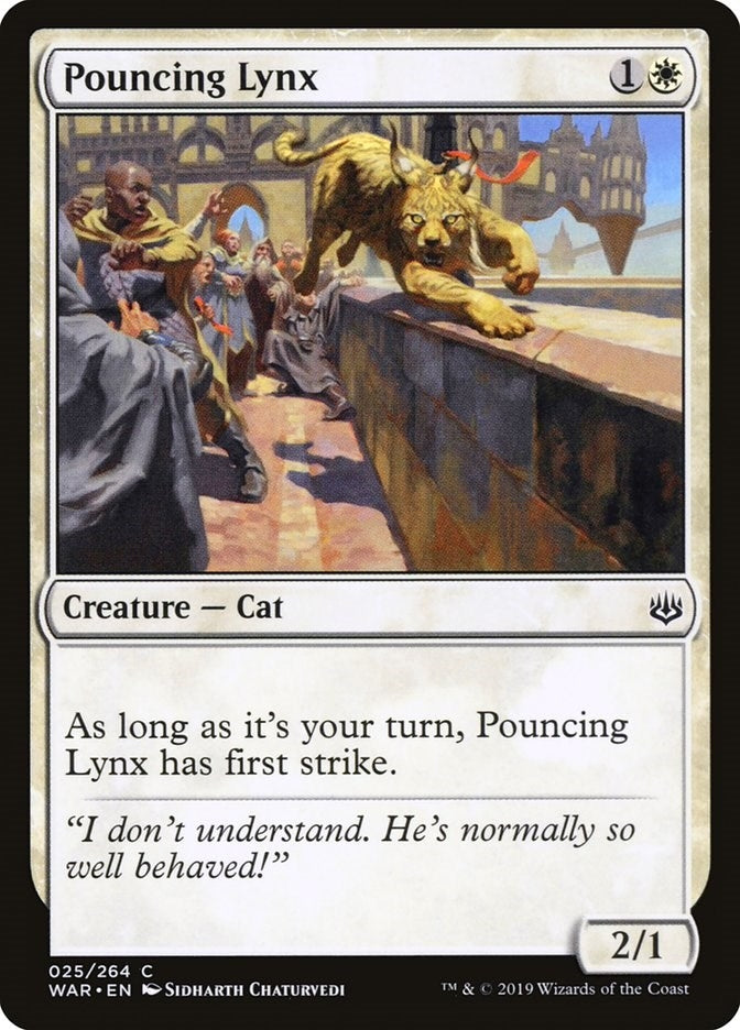 Pouncing Lynx (25) (WAR)