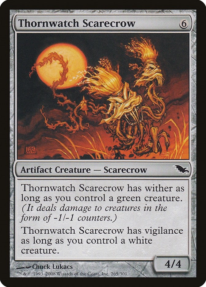 Image for Thornwatch Scarecrow (265) (SHM) - Magic: The Gathering