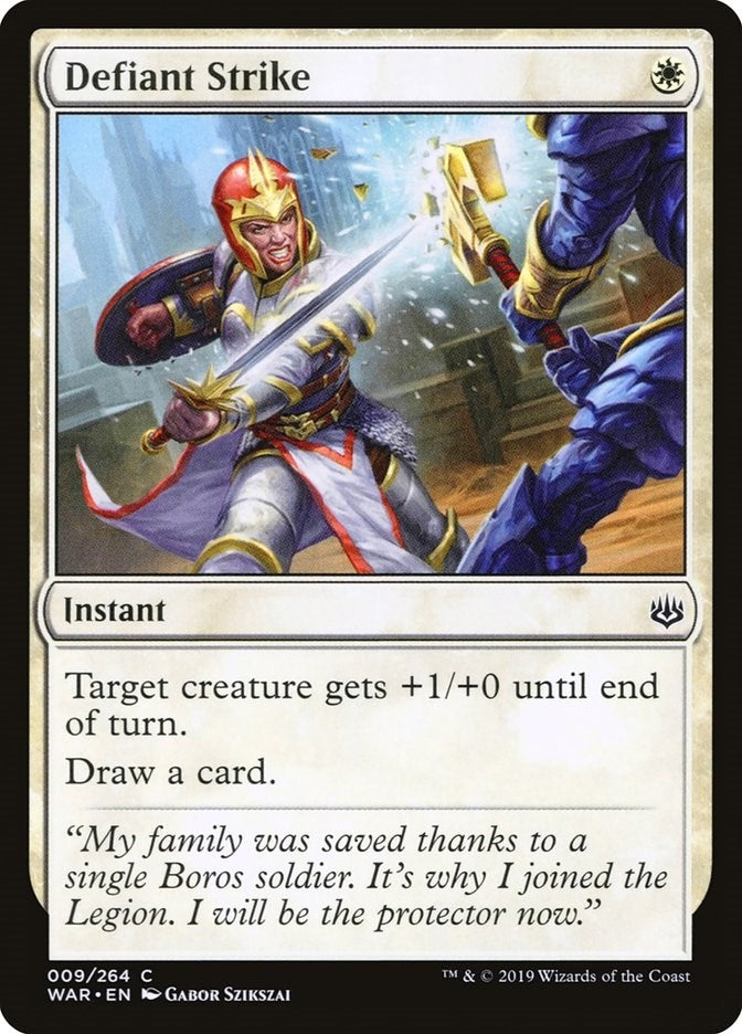 Defiant Strike (9) (WAR)