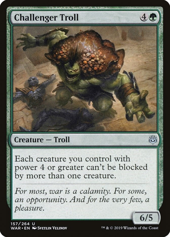 Challenger Troll (157) (WAR)