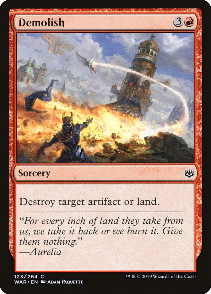 Demolish (123) (WAR)