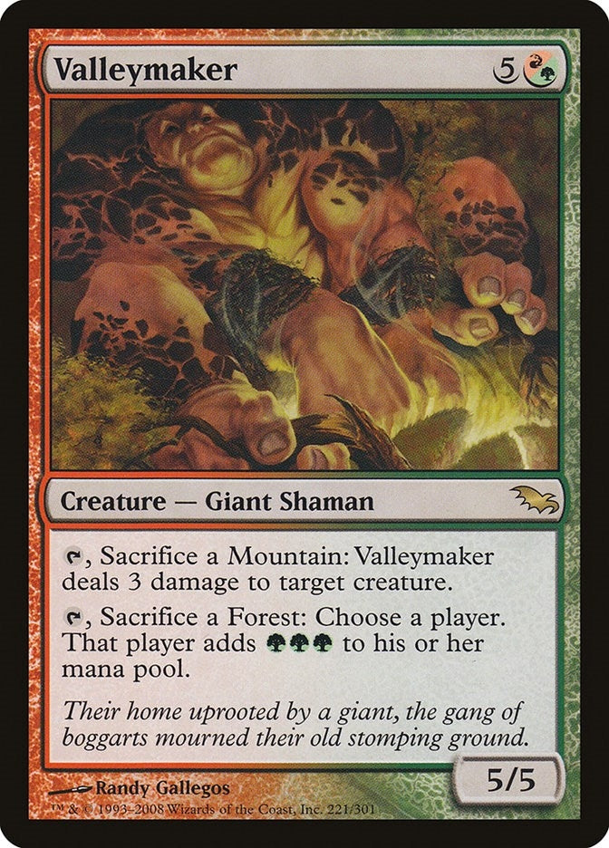 Image for Valleymaker (221) (SHM) - Magic: The Gathering