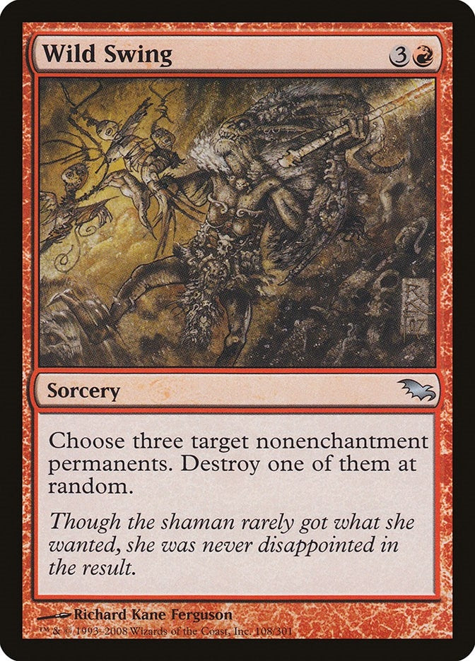 Image for Wild Swing (108) (SHM) - Magic: The Gathering