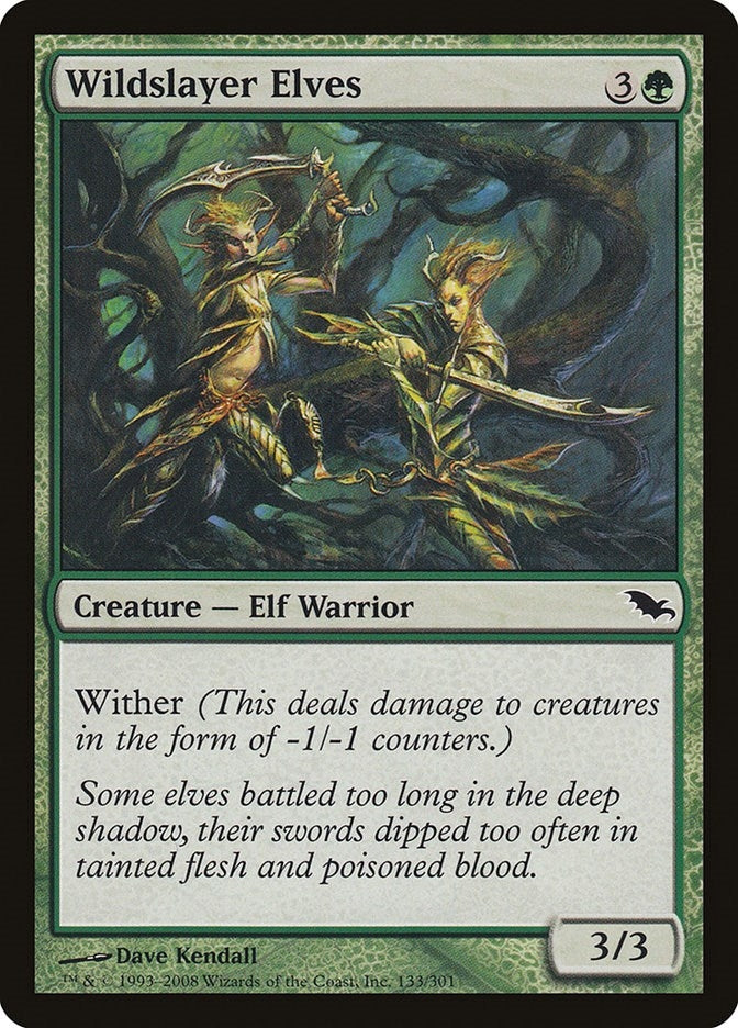 Image for Wildslayer Elves (133) (SHM) - Magic: The Gathering