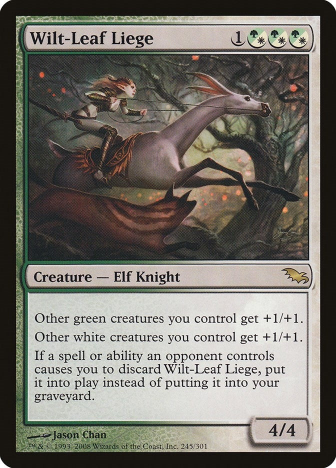 Image for Wilt-Leaf Liege (245) (SHM) - Magic: The Gathering