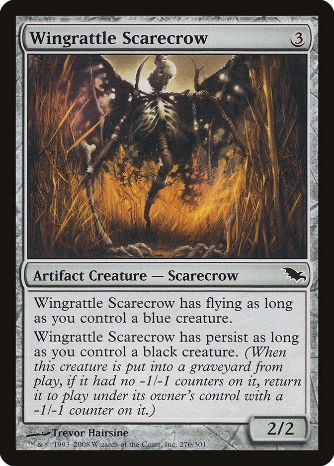 Image for Wingrattle Scarecrow (270) (SHM) - Magic: The Gathering