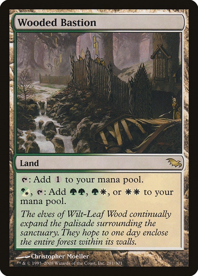 Image for Wooded Bastion (281) (SHM) - Magic: The Gathering