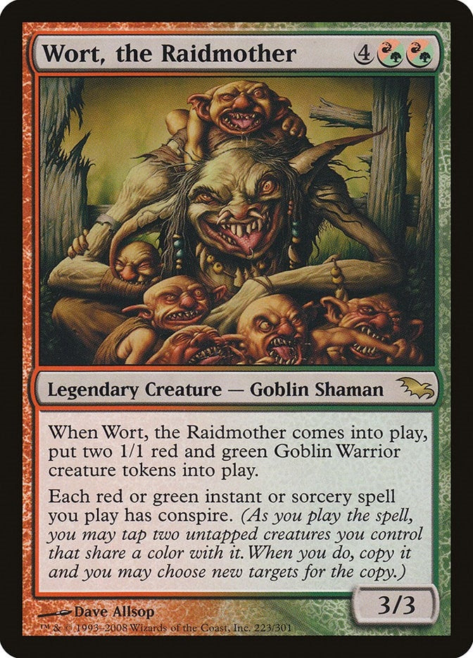 Image for Wort, the Raidmother (223) (SHM) - Magic: The Gathering