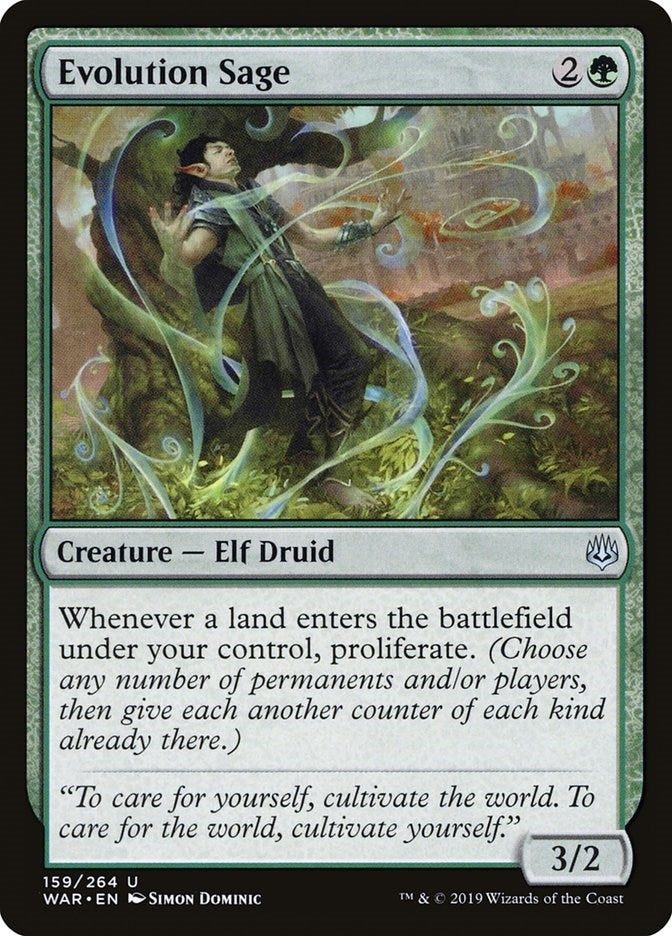 Evolution Sage (159) (WAR)