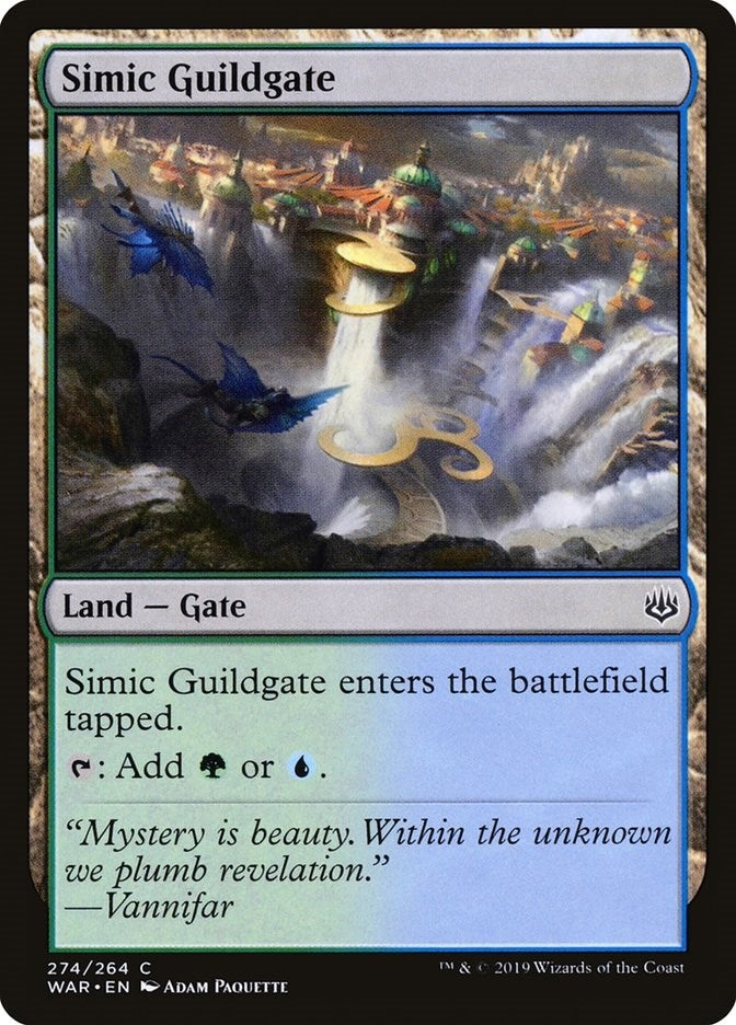 Simic Guildgate (274) (WAR)