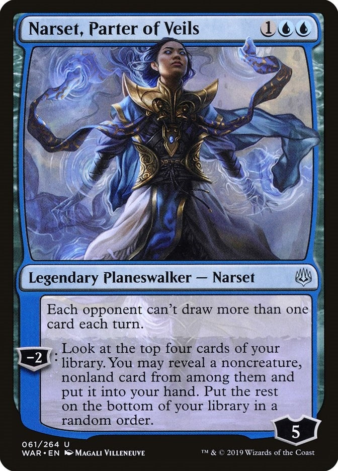 Narset, Parter of Veils (61) (WAR)