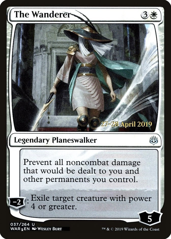 Image for The Wanderer (37) (PRE) - Magic: The Gathering