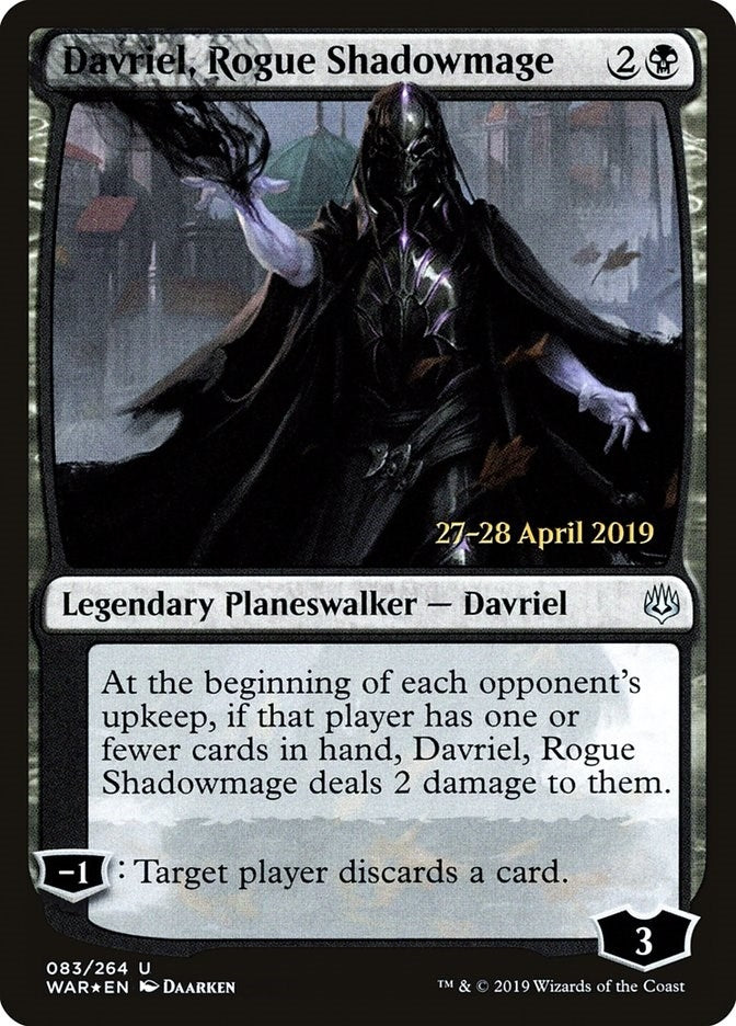 Image for Davriel, Rogue Shadowmage (83) (PRE) - Magic: The Gathering