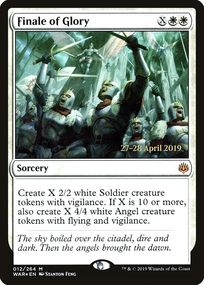 Image for Finale of Glory (12) (PRE) - Magic: The Gathering