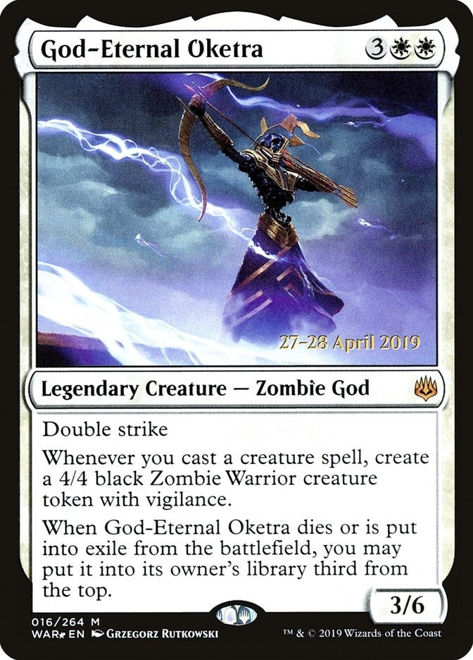 Image for God-Eternal Oketra (16) (PRE) - Magic: The Gathering