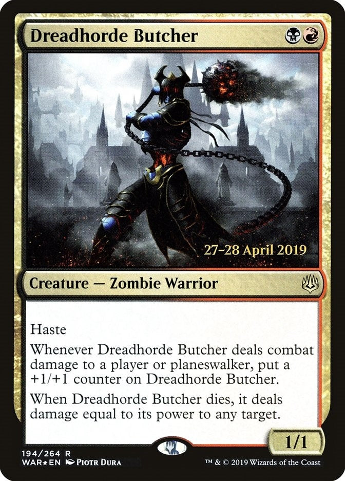 Image for Dreadhorde Butcher (194) (PRE) - Magic: The Gathering