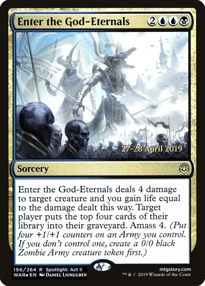 Image for Enter the God-Eternals (196) (PRE) - Magic: The Gathering