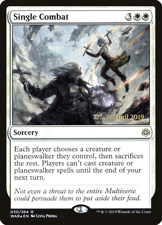 Image for Single Combat (30) (PRE) - Magic: The Gathering
