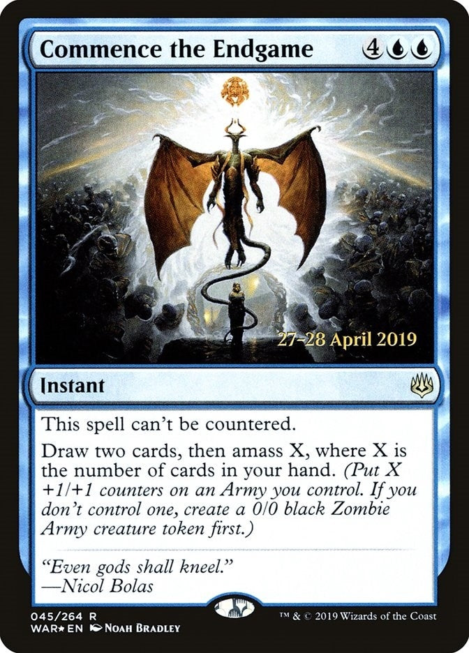 Image for Commence the Endgame (45) (PRE) - Magic: The Gathering