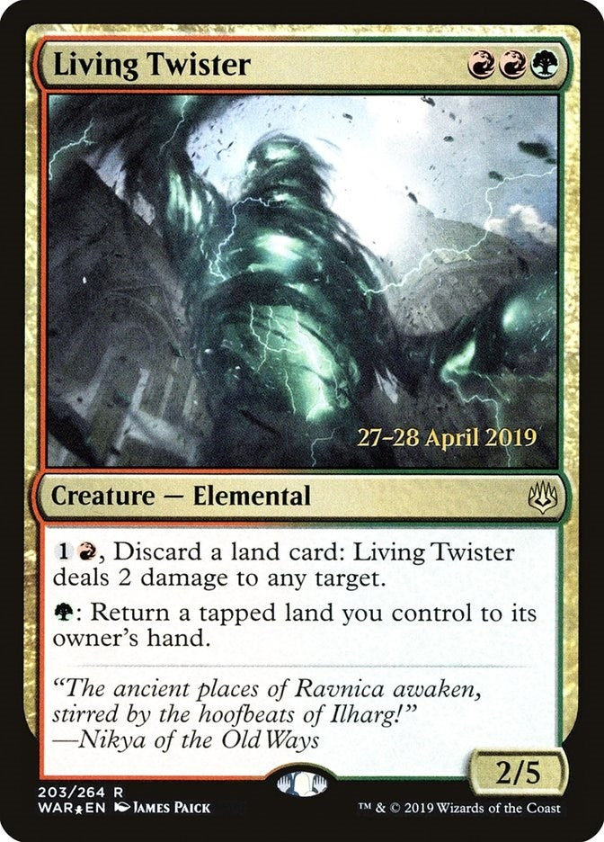 Image for Living Twister (203) (PRE) - Magic: The Gathering