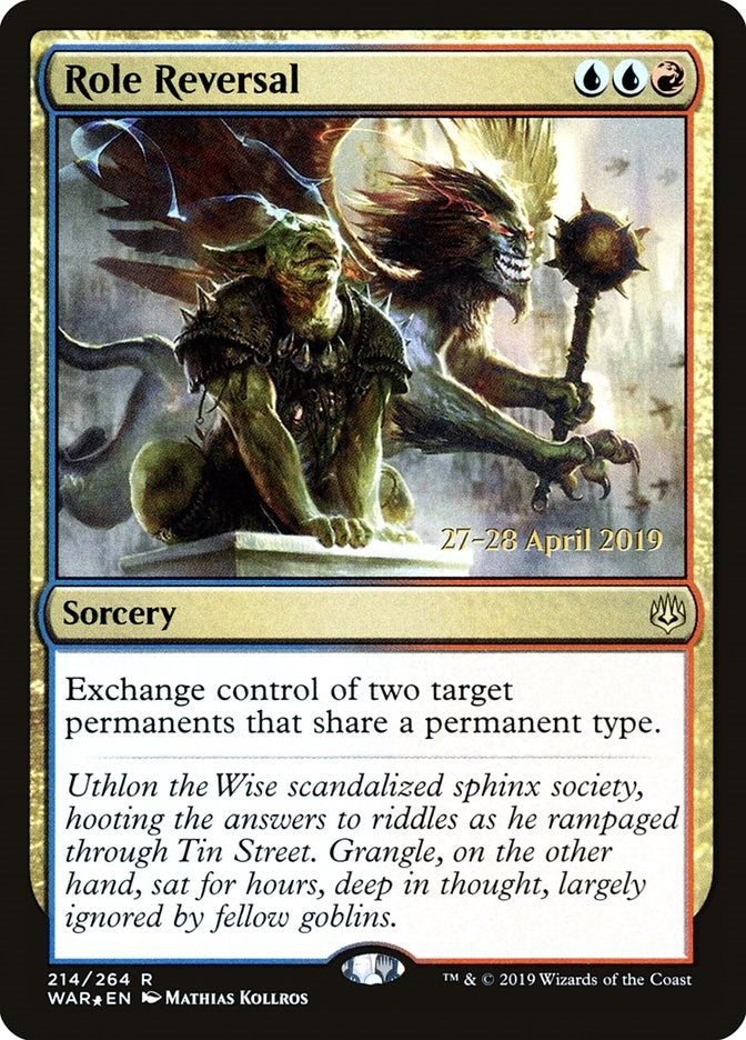 Image for Role Reversal (214) (PRE) - Magic: The Gathering