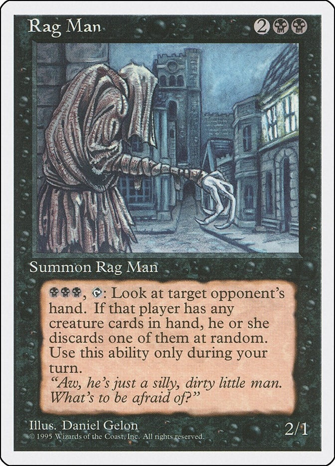 Image for Rag Man (4ED) - Magic: The Gathering