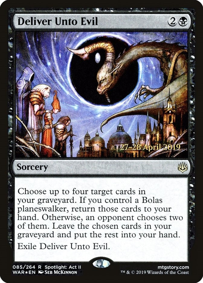 Image for Deliver Unto Evil (85) (PRE) - Magic: The Gathering