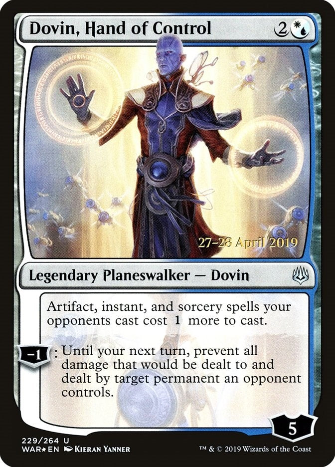Image for Dovin, Hand of Control (229) (PRE) - Magic: The Gathering