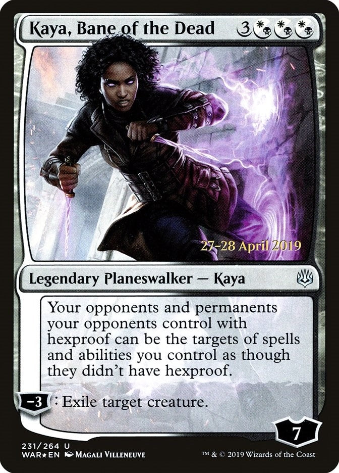 Image for Kaya, Bane of the Dead (231) (PRE) - Magic: The Gathering