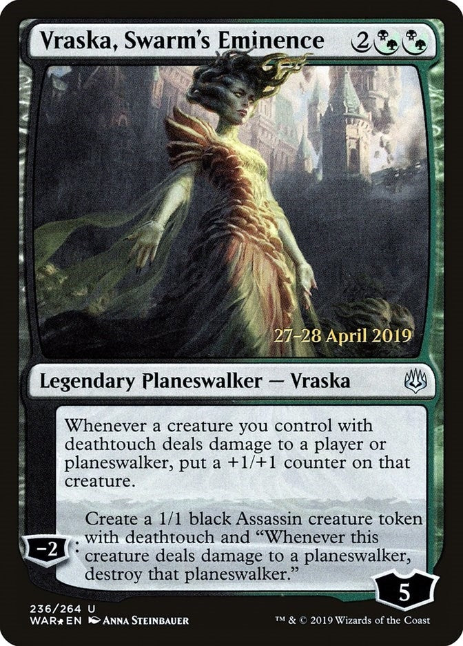 Image for Vraska, Swarm's Eminence (236) (PRE) - Magic: The Gathering