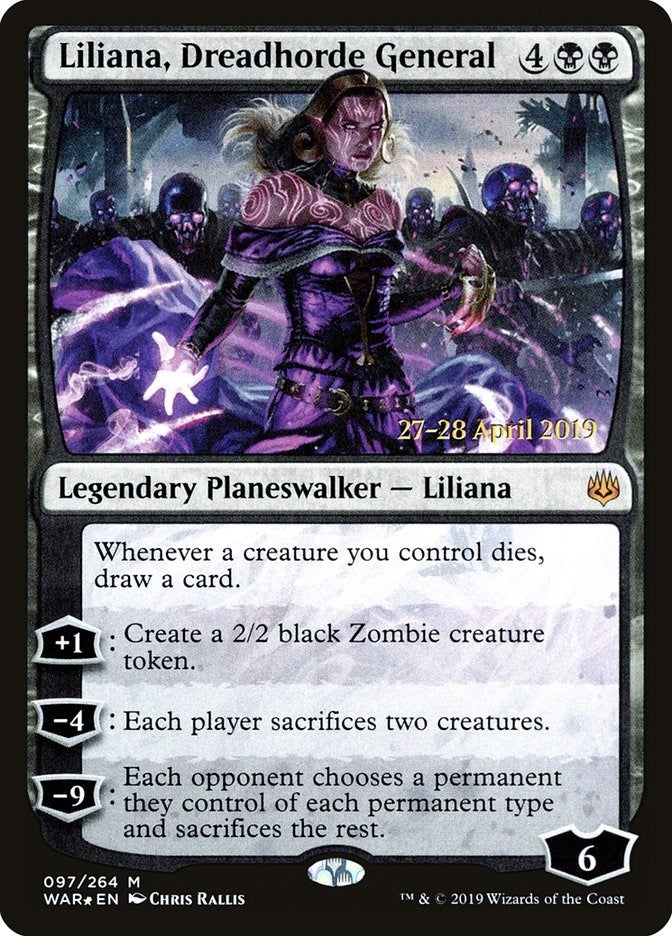 Image for Liliana, Dreadhorde General (97) (PRE) - Magic: The Gathering
