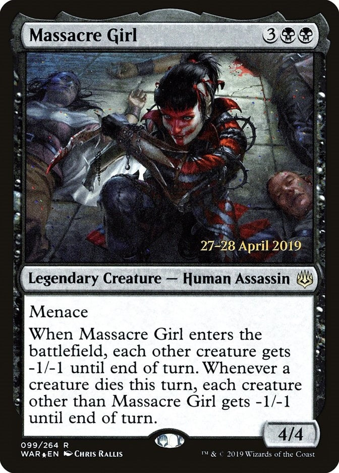 Image for Massacre Girl (99) (PRE) - Magic: The Gathering
