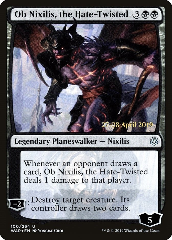 Image for Ob Nixilis, the Hate-Twisted (100) (PRE) - Magic: The Gathering