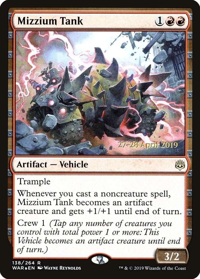 Image for Mizzium Tank (138) (PRE) - Magic: The Gathering