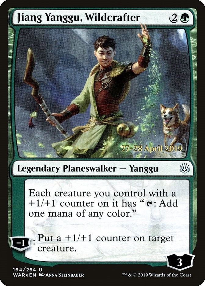 Image for Jiang Yanggu, Wildcrafter (164) (PRE) - Magic: The Gathering