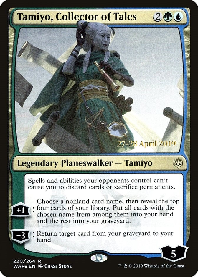 Image for Tamiyo, Collector of Tales (220) (PRE) - Magic: The Gathering