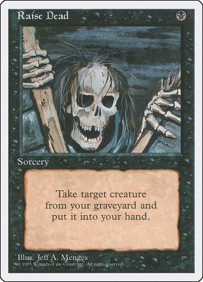 Image for Raise Dead (4ED) - Magic: The Gathering